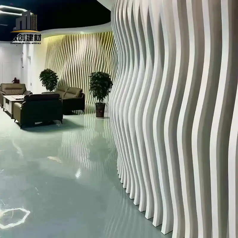 Custom Curved Aluminum Wall Cladding & Ceiling Systems